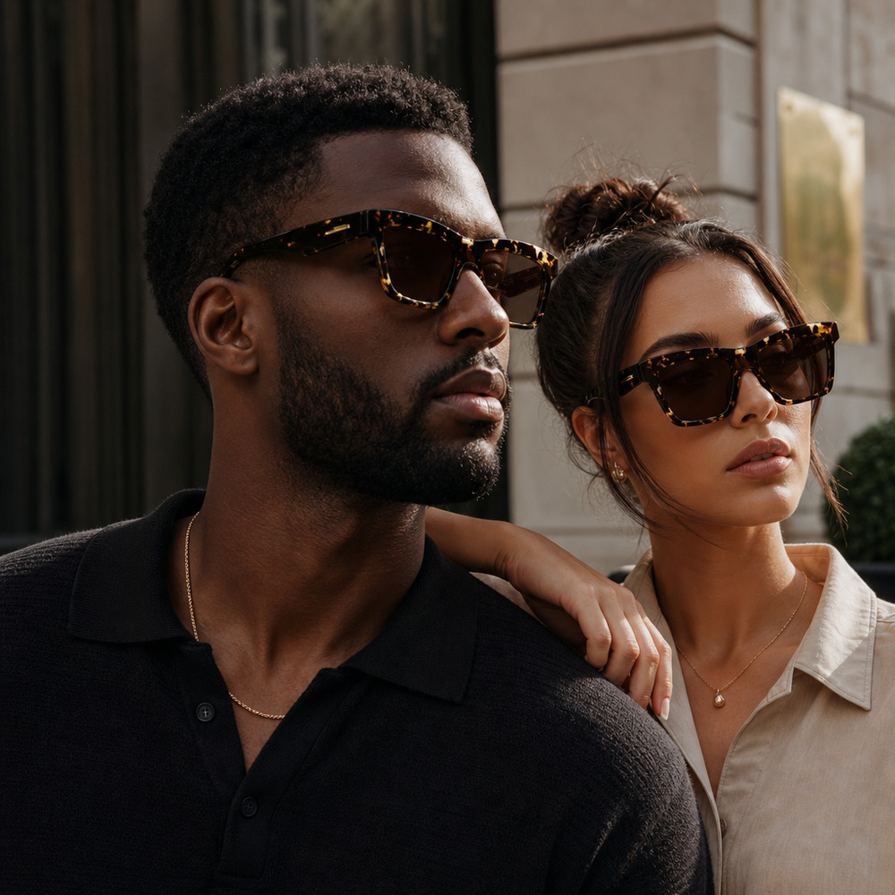 Bottega Veneta Minimalist Geometric Sunglasses Havana Tortoise Brown BV1093S NEW - Picture 7 of 12